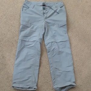 North Face Hiking pant grey.